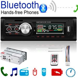 Auto Radio Stereo Audio MP3 Speler 12V In-Dash Single 1 Din Fm Ontvanger Aux Ontvanger Usb Remote controle Autoradio