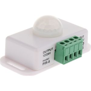 Dc 12V 24V Pir Sensor Led Dimmer Motion Infrarood Schakelaar