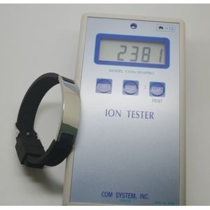 2PCS W TEST VIDEO Power Ionics Smart Gezonde Stijlvolle Armband 2000 Ion Band Balance Black ENERGY POLSBAND FIR Bio armband