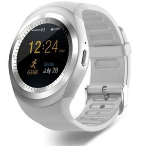 Bluetooth Y1 Smart Horloge Relogio Android SmartWatch Telefoontje GSM Sim Remote Camera Informatie Display Sport Stappenteller