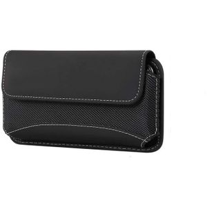 4.7 Inch-6.9 Inch Universele Telefoon Case Pouch Belt Clip Holster Leather Cover Taille Case Holster Tas Duurzaam Oxford JS0871