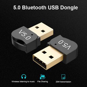 Usb Bluetooth-Compatibele Adapter V5.0 Draadloze Bluetooth-Compatibel Dongle Muziek Sound Receiver Adaptador Zender Adapter