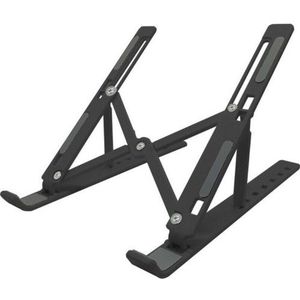 7 Segment Verstelbare Opvouwbare Laptop Tablet Stand Black