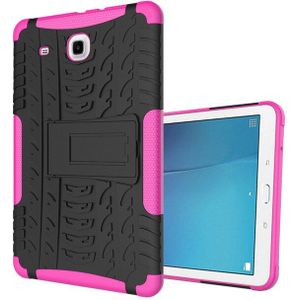 Hybrid Stand Hard Rubber Armor Tablet Case Voor Samsung Galaxy Tab Een 9.7Inch T555 T550 SM-T555 SM-T550 P550 Anti-Klop Cover