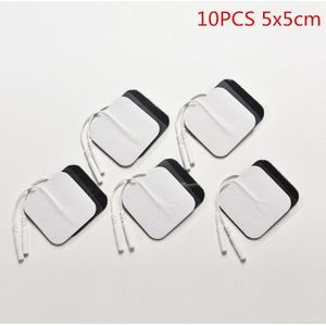 2/10Pcs Massage Elektroden Voor Ems Tens Machine Massager 5 Stijlen Lange Levensduur Head Elektrode Lood draden Kabel Therapie Machine