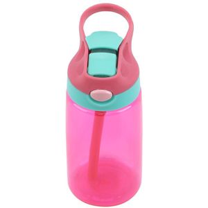 480Ml 4 Kleuren Baby Water Flessen Pasgeboren Cup Kinderen Leren Voeden Stro Sap Drinkfles Voor Kinderen