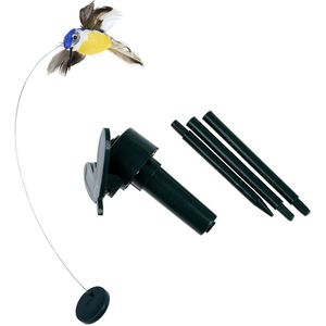 Solar Powered Flying Fladderende Hummingbird Flying Birds Kleur Kinderen Speelgoed Willekeurige