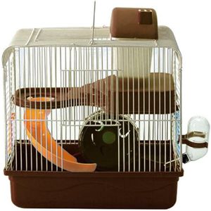 2 Vloeren Storey Hamster Kooi Kooi Rat Muis Thuis Fret Dierbenodigdheden Outdoor Opslag Draagbare Luxe