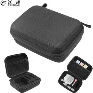 Draagbare Kleine Opslag Case Eva Tas Voor Gopro Hero 9 8 5 Zwart Xiaoyi 4K Sjcam Sj4000 Eken H9R go Pro Actie Camera Accessoires