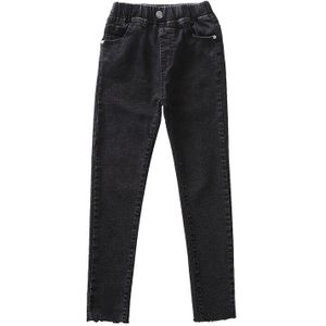 Skinny Slim Meisjes Jeans Lente Fall Kids Jean voor Meisjes Dikke Warme Winter Peuter Broek Tieners Kinderen broek