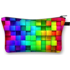 Lgbt Rainbow Cosmetische Tas Liefde Wint Vrouwen Make-Up Tas Gay Lesbische Cosmetische Geval Dames Mode Pouchs Toiletartikelen Organizer Tassen