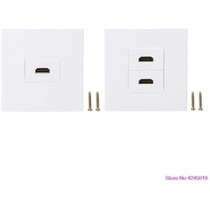 86 Type Muur Panel Socket Hdmi High Definition Digitale Tv Netwerk Kabel Outlet