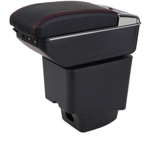 Auto Armsteun Box Voor Renault Captur Kaptur Centrale Winkel Inhoud Opbergdoos Dual Layer Asbak Usb Opladen Auto Accessoires