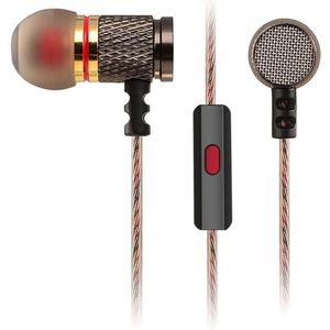 Kz EDR1 Metalen In-Ear Oortelefoon Hifi Sport In-Ear Oordopjes Auricular Goede Bass headset