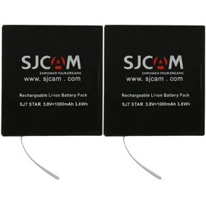 SJCAM Sj7000 Batterij Dual Charger Bateria SJ4000 Sj5000 SJ6000 Li-Ion Batterij voor SJCAM SJ7000 SJ8000 batterij Camera batterij