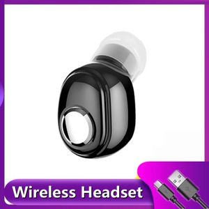 Draadloze Bluetooth Koptelefoon In-Ear Enkele Mini Oordopjes Handsfree Bellen Stereo Muziek Headsets Met Microfoon Voor Smart Phones
