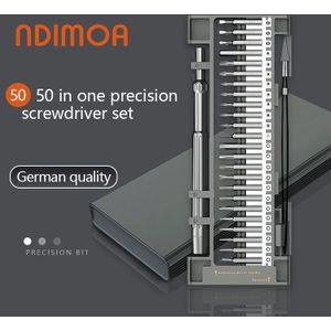 Ndimoa Precisie Schroevendraaier Multifunctionele Huishoudelijke Kleine Duitse Universele Demontage Tool Set Magnetische Kop