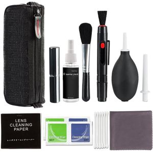 Dslr Lens Camera Cleaning Kit Spuitfles Lens Pen Borstel Blower Voor Canon Sony Camera Telefoon Laptop