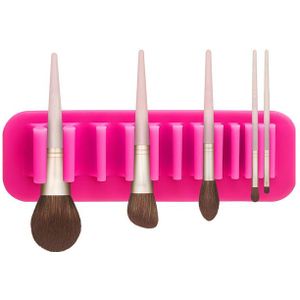 Silicone Make Borstel Wall Gemonteerde Zacht Duurzaam Herbruikbare Handig Eenvoudige Bediening Pak Beauty Tool Display Stand