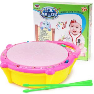 Baby Vroege Onderwijs Multi-Functionele Muziek Drum Handtrommel Speelgoed Kinderen Muziekinstrument Educatief Gloeiende Speelgoed Speelgoed