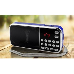 Kaart Radio Voor Ouderen L-088 Multifunctionele Mini Draagbare Radio Ondersteuning Radio/Usb/Tf Card/Aux/hoofdtelefoon