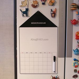 A3 Zachte Magnetische Whiteboard Magneet Erase Board Tekening Koelkast Kalender Pen