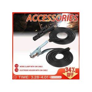 200A Groud Lassen Aarde Klem Set Fit Voor Mig Tig Booglassen Machine 3M Kabel 10-25 plug