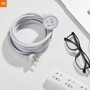 Originele Xiaomi 4.8M Kabel Lange Mi Power Veiligheid Sockets Plug 250V Smart Home Elektronische Power Strip Socket Extension koord