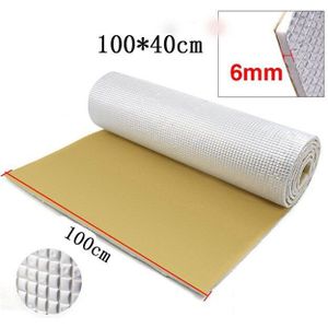 Universele Geluidsisolatie Mat Accessoires Aluminium + Pe Katoen Interieur