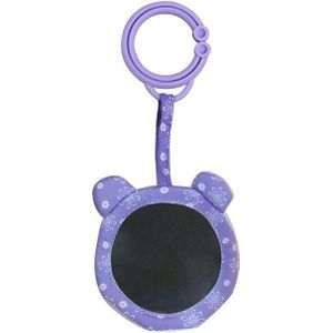 Kinderwagen Hanger Wieg Decoratie Rustgevende Rammelaar Spiegel Baby 'S Vroege Jeugd Onderwijs Speelgoed Dier Fotolijst