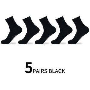5/10 Pairs / Lot Heren Katoenen Sokken Stijlen Zwart Business Sok Ademend Lente Zomer Herfst Winter Voor Mannelijke effen Kleur