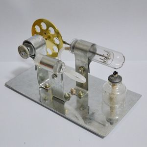 DIY stirlingmotor model stoom power natuurkunde wetenschap en technologie experiment speelgoed educatief model