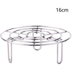 Pot Pan Koken Stand Heavy Duty Ronde Duurzaam Rvs Snelkookpan Stoomboot Rack Trivet Kookgerei