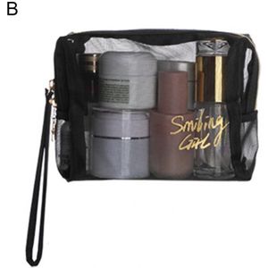 Lichtgewicht Goede Cosmetische Organizer Mesh Tas Draagbare Opslag Pouch Milieuvriendelijke Voor Kantoor