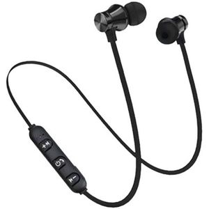 Yubeter Magnetische Draadloze Bluetooth Oortelefoon Nekband Sport Running Oordopjes Ingebouwde Microfoon Headset Transpiratie Oortjes Handen Gratis