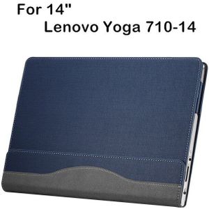 Laptop Cover Voor 14 Inch Lenovo Yoga 710 Sleeve Case PU Lederen Beschermende Huid Voor Yoga 710- 14