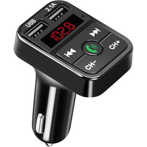 Auto Kit Handsfree Bluetooth Draadloze Fm-zender Lcd MP3 Speler Usb Charger 2.1A Auto-accessoires Handsfree