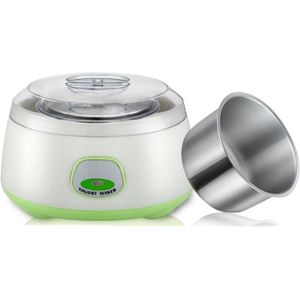 DMWD Elektrische Yoghurt Maker Leben Vergister Automatische Multifunctionele Roestvrijstalen voering Natto Rijst Wijn Yoghurt Machine 4 Cups