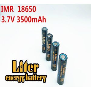 Liter energie batterij 6 STUKS IMR18650 3.7V 4.8A 3500MAH 18650 Li-Ion oplaadbare batterij voor tablet pc 7- 9 inch Zaklamp