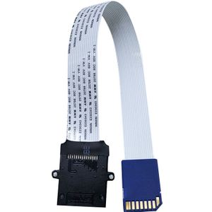 25 cm SD SDHC SDXC Card Man-vrouw SD Flexibele Card Extension Adapter Kabel Extender Voor TV Telefoon GPS auto DVR Camera