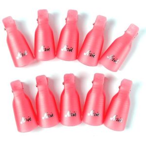 NAILWIND 10 stks Nail Art Plastic Gel Nagellak Remover Soak Off Cap Clip UV Gel Polish Wrap Tool Vloeistof voor Verwijdering van Vernissen