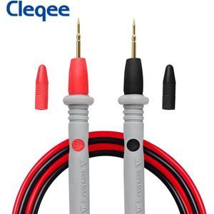Cleqee Multimeter Probes Sharp Naalden Test Leidt Kits Sonde Voor Digitale Multimeter Kabel Voeler Voor Multimeter 4Mm Banana Plug
