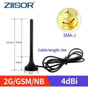 Magnetische Gsm-antenne Omni Nb Nb-Iot Antenne Sma Male Draadloze Module Dtu Antena 2G Antenne GGN-7