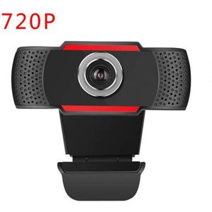Webcam 1080P Draaibaar Hd Webcam Pc Mini Web Camera Usb 2.0 Web Camera Video-opname High Definition met Mic Webcams
