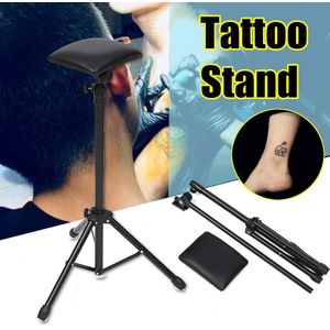 Draagbare Iron Tattoo Arm Been Rest Stand Volledig Verstelbare Stoel Voor Tattoo Studio Werk Supply Bed Kruk