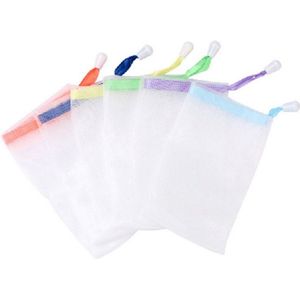 Zeep Tassen Met Koord Zeep Bag 2 Pack Zeep Saver Pouch Mesh Schuimende Netto