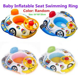 1Pc Kind Zwemmen Ring Baby Zwemmen Ring Zwembad Seat Peuter Float Ring Aid Trainer Float Water Voor Kinderen Cartoon ontwerpen