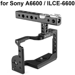 Puluz Video Camera Kooi Stabilizer Voor Canon Eos M50 Dslr Voor Sony A6600 / ILCE-6600 Camera Stabilizer Met Handvat Grip