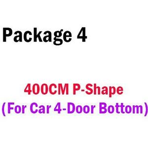 Buildreamen2 Auto Styling Deur Hood Trunk Afdichting Edge Trim Afdichting Strip Afdichting Voor Volkswagen Jetta Kever Up Phaeton