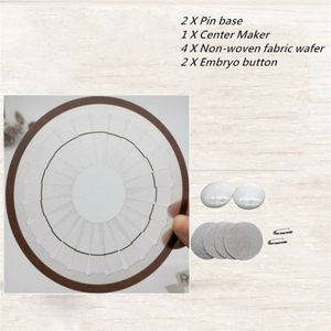 Rozet Maker Thuis Diy Handgemaakte Lint Bloem Maken Supply Materialen Voor Professionele Badge Button Maker Diy Rosette Broche Kit